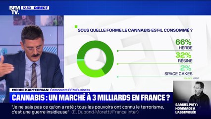 Cannabis: un marché à 3 milliards en France ?