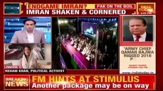 Reham Khan Praising Nawaz Sharif Speech Against Institutions In An Interview On Indian Tv Channel