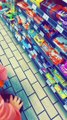 Cashier Restocks Freezer With Melted Ice Creams