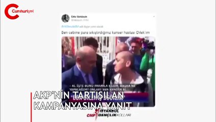 Chp gençlik kollarından Akp'nin tartışılan kampanyasına yanıt