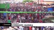 En Guinée, la liesse des partisans de l'opposition après la présidentielle