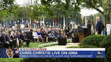 Chris Christie speaks out after contracting COVID-19