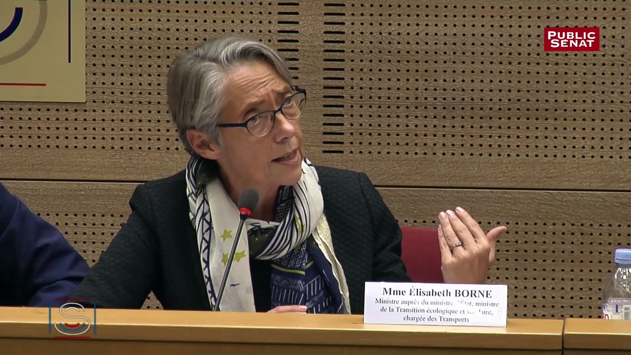Elisabeth Borne sur les recettes des radars en janvier 2019