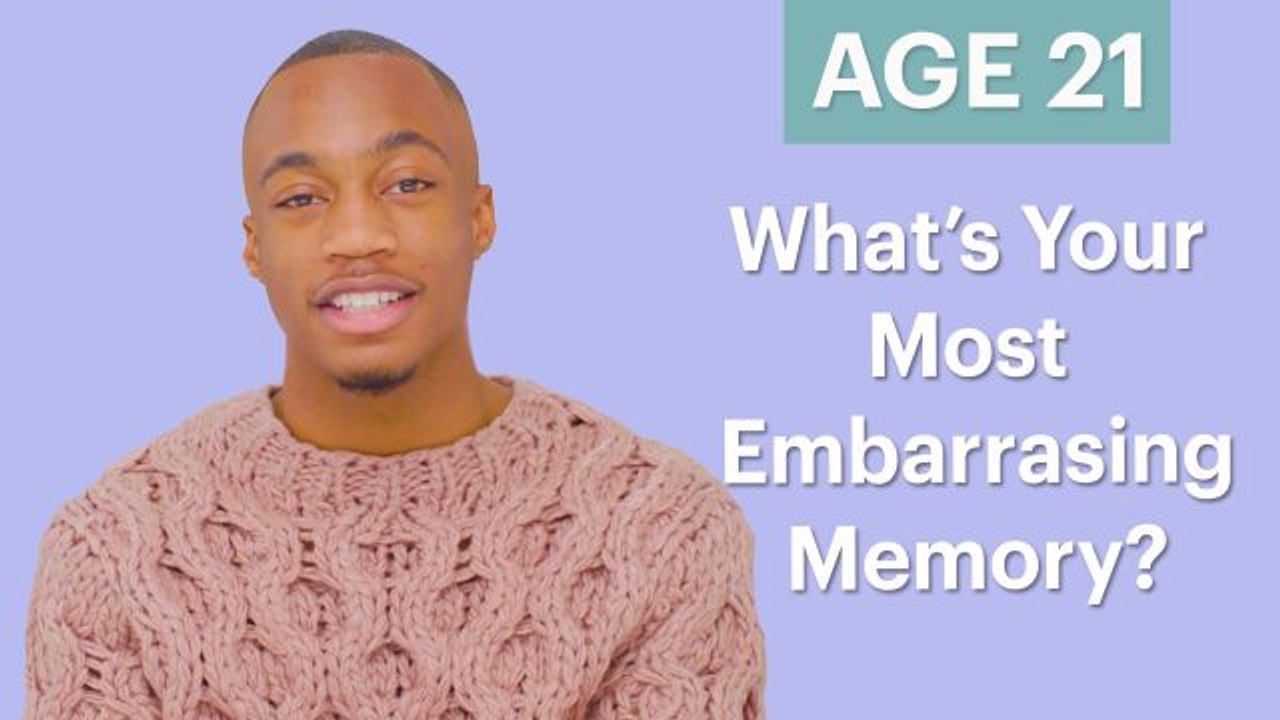 70 Men Ages 5-75: What's The Most Embarrassing Thing That Has Happened To You?