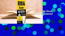 About For Books  RMA Exam Secrets Study Guide: RMA Test Review for the Registered Medical