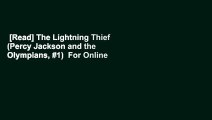 [Read] The Lightning Thief (Percy Jackson and the Olympians, #1)  For Online