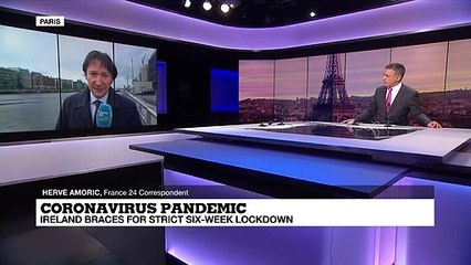 Coronavirus pandemic: Ireland is first EU country to re-enter lockdown