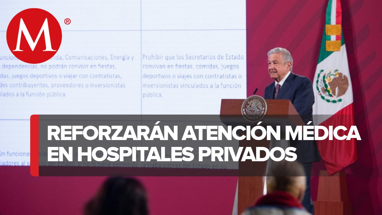 Gobierno firmará nuevo convenio con hospitales privados para atender covid-19