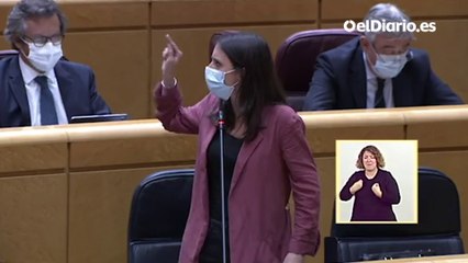 Irene Montero, preguntada por su relación con Pablo Iglesias: "Yo me meto en la cama con quien me da la gana"