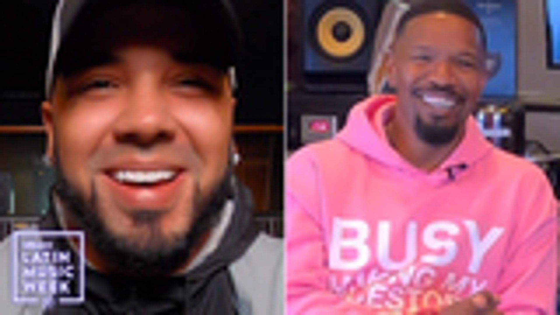 ⁣Music, Cars and Movies With Jamie Foxx and Anuel | 2020 Billboard Latin Music Week