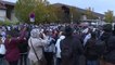 Conflans-Saint-Honorine: des applaudissements pour Samuel Paty lors de la marche blanche en sa mémoire