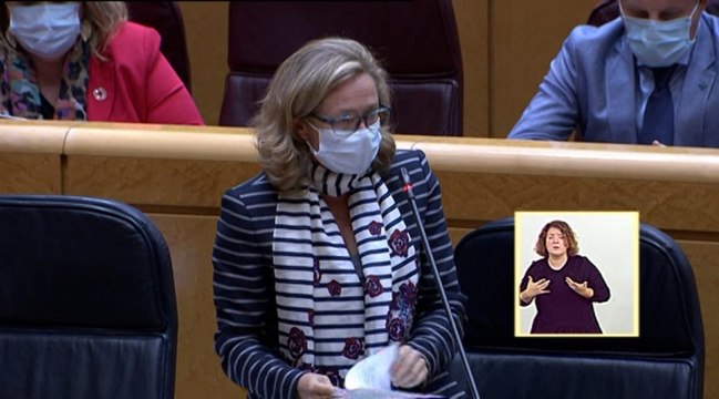 Calviño cree que la recuperación se intensificará en 2021