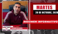 Resumen de noticias martes 20 de octubre 2020 / Panorama Informativo / 88.9 Noticias