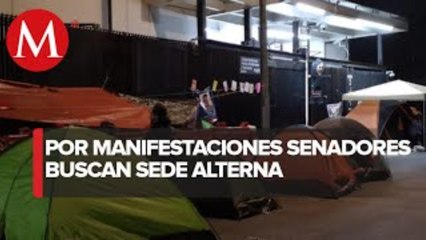 Senadores se reúnen en hotel de Reforma para discutir extinción de fideicomisos