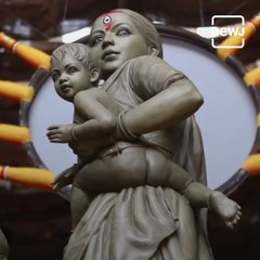 Pallab Bhowmick, The Artist behind Kolkata's Viral Durga Idol Of Barisha Club In Behala