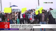 Municipio de Santa Anita clausuró el Mercado de Productores | Primera Edición (HOY)