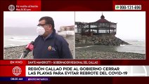 Gobernador del Callao pide a Vizcarra el cierre de playas para el verano | Primera Edición (HOY)
