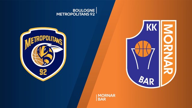 Boulogne Metropolitans 92 - Mornar Bar Highlights | 7DAYS EuroCup, RS Round 4
