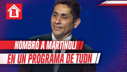 Jorge Campos nombró a Martinoli en un programa de TUDN
