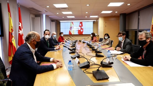Reunión del Grupo COVID-19 entre Gobierno y Comunidad de Madrid
