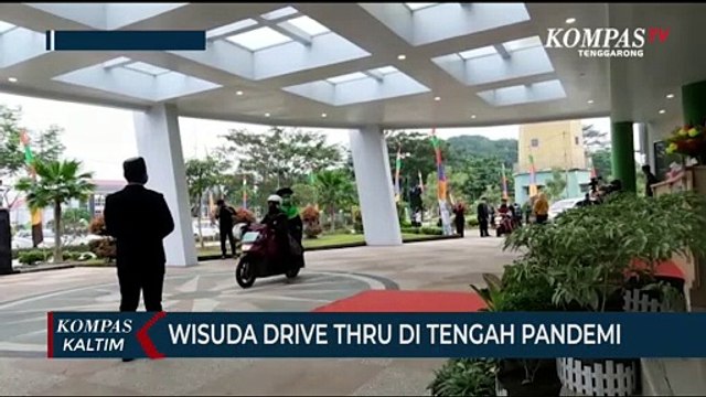 IAIN Samarinda Wisuda Drive Trhu Ditengah Pandemi Covid-19
