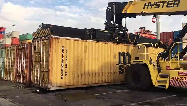 Aksiyon filmlerini aratmayan operasyon: Mersin Limanı'nda 220 kilo kokain ele geçirildi