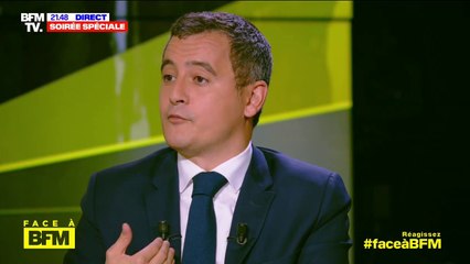 Gérald Darmanin: "Moi ça m'a toujours choqué de rentrer dans un hypermarché et de voir un rayon de telle cuisine communautaire"