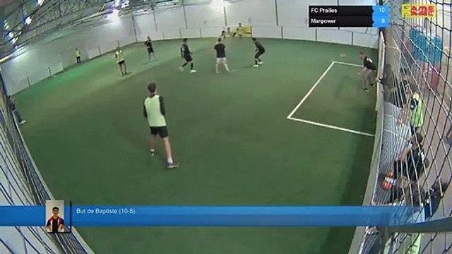 But de Baptiste (10-8) - FC Prailles Vs Manpower - 20/10/20 20:00 - LIGUE 4 - Poitiers Game Parc