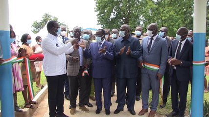 Inauguration de la première partie du CHR de Korhogo réhabilité