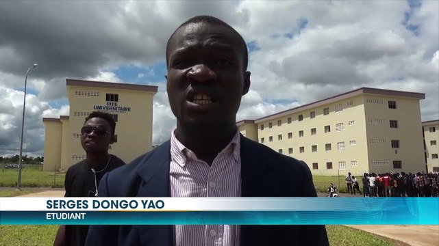 Enseignement superieur : Le Ministre de l'Enseignement Supérieur remet les clés de la cité universitaire