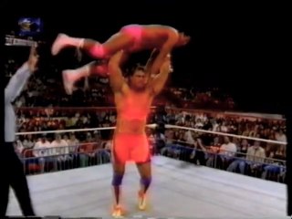 Luta Livre Americana (RTP1): Yokozuna vs Dan Dubiel [WWF Monday