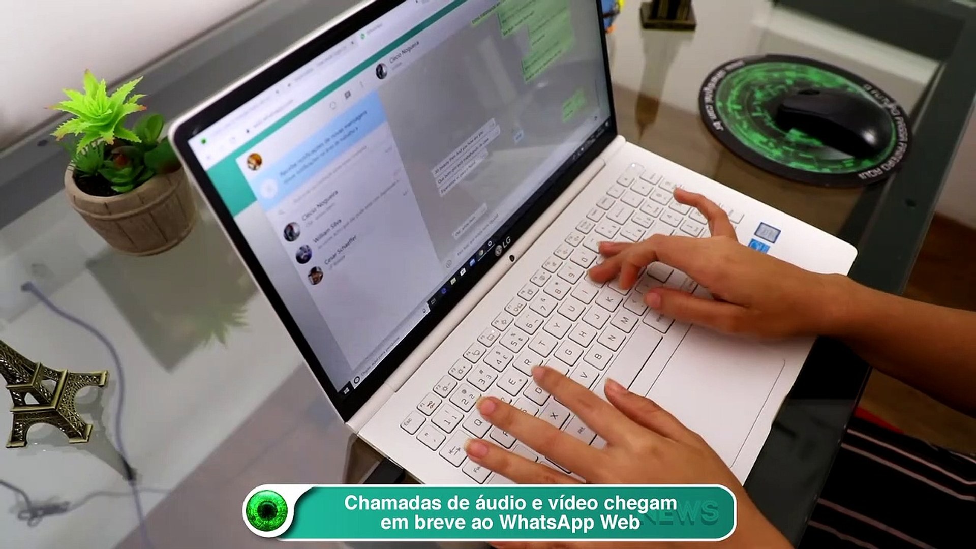 ⁣Chamadas de áudio e vídeo chegam em breve ao WhatsApp Web