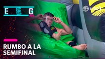 EEG Rumbo a la Semifinal: Ignacio Baladán tuvo aparatosa caída en pleno juego