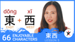 Basic Chinese Characters for Beginners - Cities and Directions - Ep 5 (v)