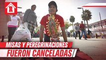 Misas y peregrinaciones a la Basílica de Guadalupe fueron canceladas