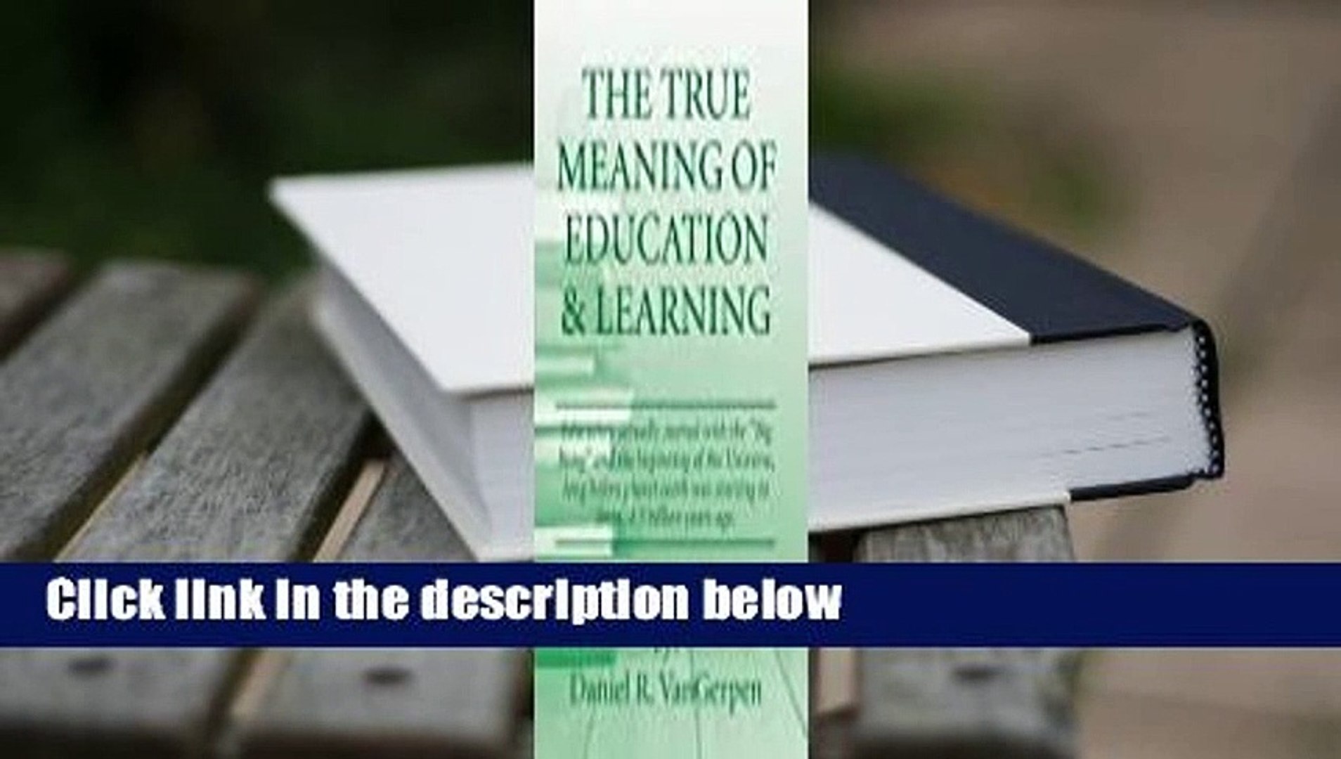 ⁣The True Meaning of Education & Learning  Review
