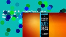 Full E-book  Everything You Need to Ace Math in One Big Fat Notebook: The Complete Middle School