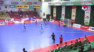 Highlights | Vietfootball - S. Sanatech Khánh Hòa | Futsal HDBank VĐQG 2020 | VFF Channel