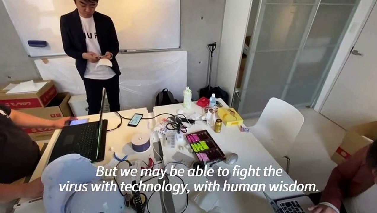 Translation tools, air purifiers: face masks go high-tech