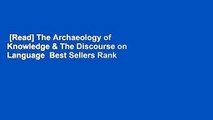 [Read] The Archaeology of Knowledge & The Discourse on Language  Best Sellers Rank : #2