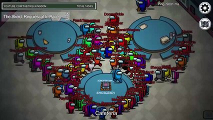 AMONG US, but with 99 IMPOSTORS