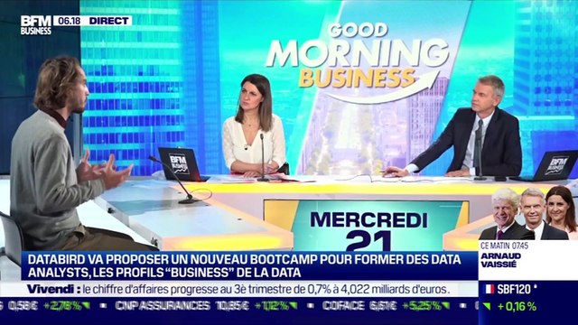 La pépite : DataBird va proposer un nouveau bootcamp pour former des data analysts, par Lorraine Goumot - 21/10