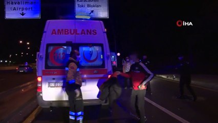 Ankara’da 2 trafik kazası: 1’i ağır 4 yaralı