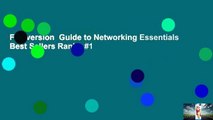 Full version  Guide to Networking Essentials  Best Sellers Rank :  1