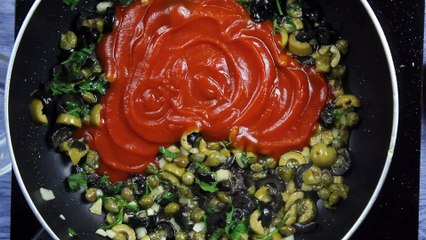 How to make PASTA A LA PUTTANESCA