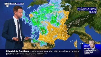 La météo pour ce mercredi 21 octobre 2020