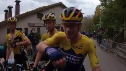 Tour d'Espagne 2020 - Primoz Roglic : "It's a good start and I'm just going to savor this leader's jersey"