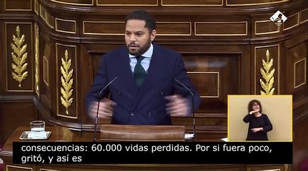 Ignacio Garriga: "Ustedes iban protegidos con guantes morados el 8 de marzo. Su 8M condujo a la muerte de miles de españoles"