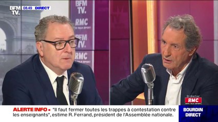 Les rayons halals ou cacher dans les supermarchés "ne choquent pas" Richard Ferrand
