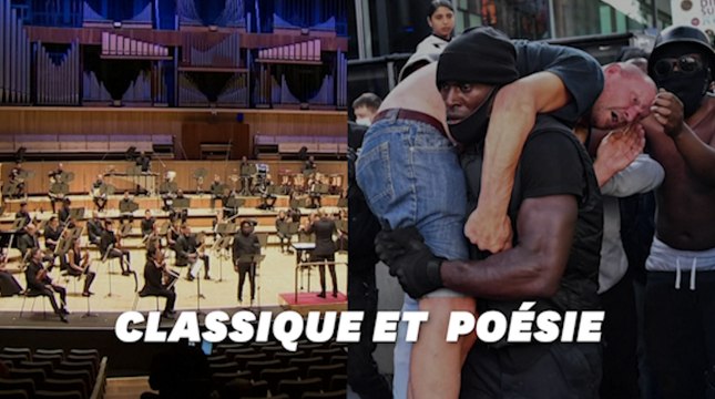 Ce manifestant héros de Black Lives Matter a inspiré un orchestre britannique